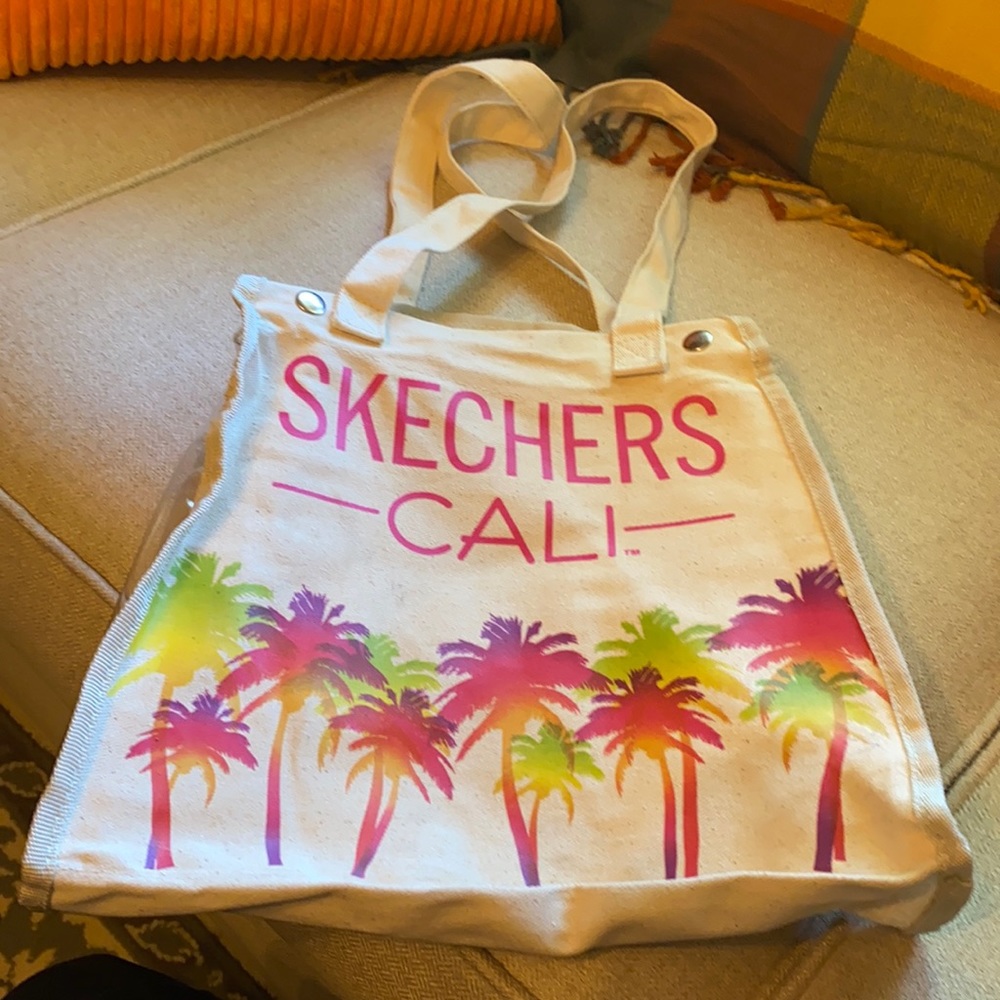 Skechers Cali canvas shoe or toiletry bag